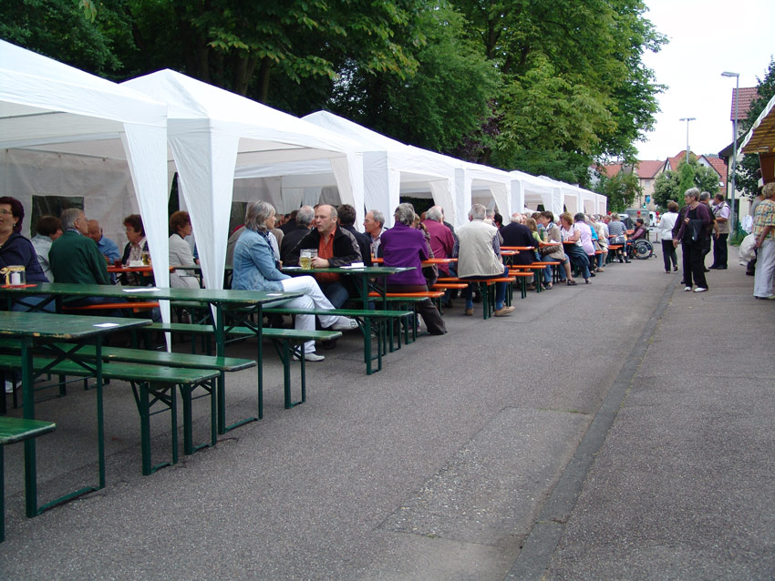 Besucher am Samstag