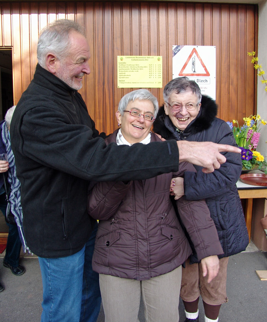 Heinz, Brigitte und Ingrid